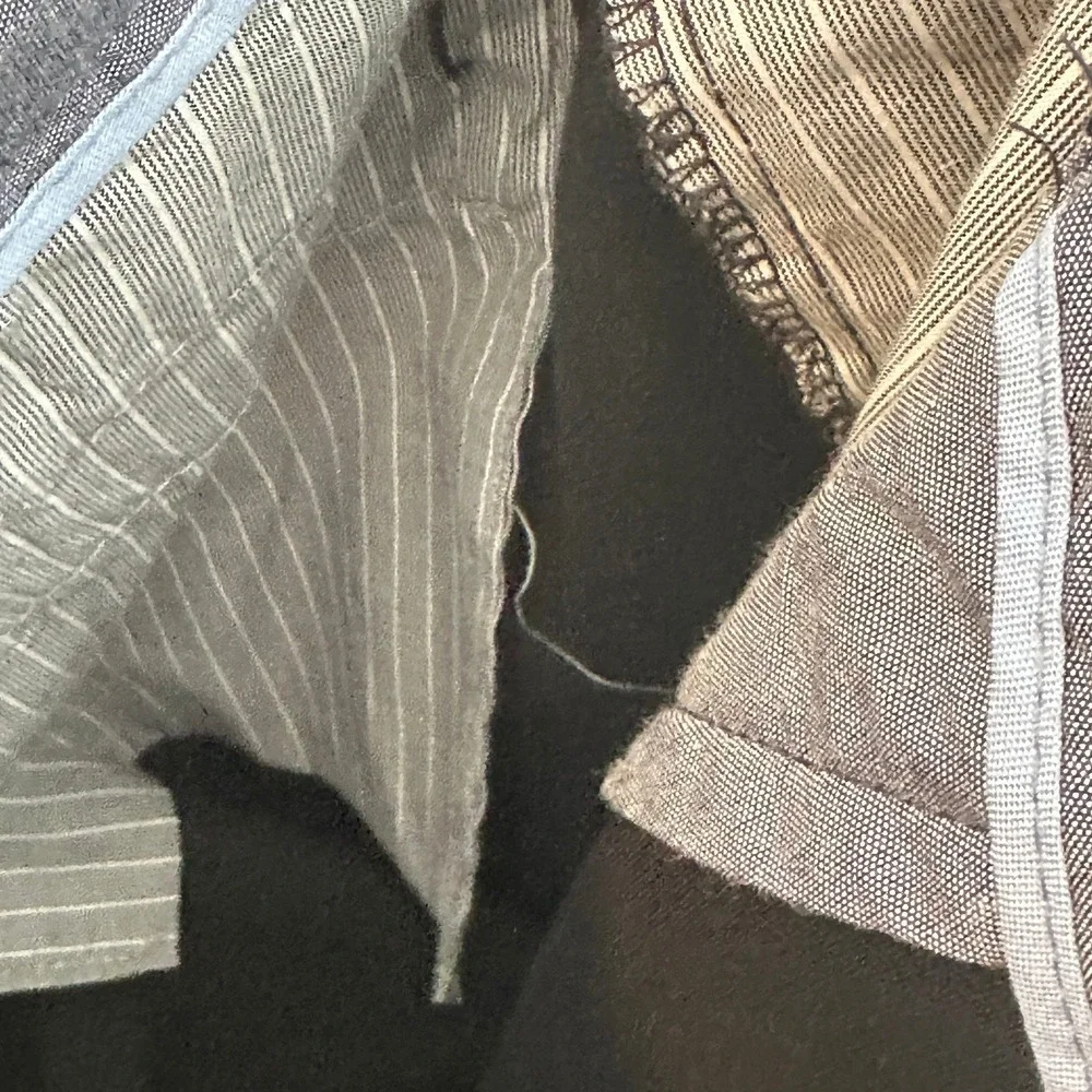 Banana Republic Gavin Straight Fit Chinos Mens 34x30 Black 100% Cotton Pants